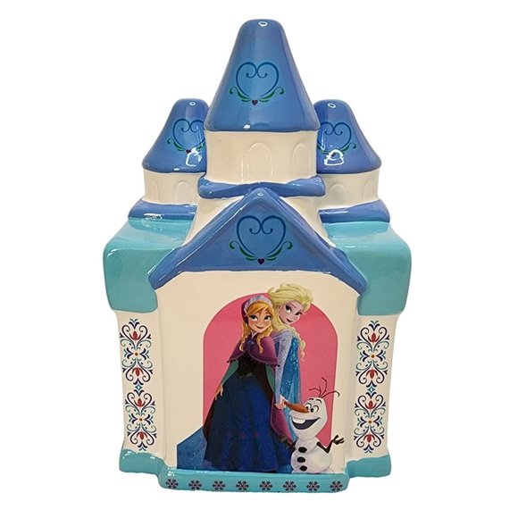 Disney Toys Disney Coin Bank Disneys Frozen Castle 3d Ceramic Ana